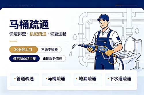 吉安马桶疏通