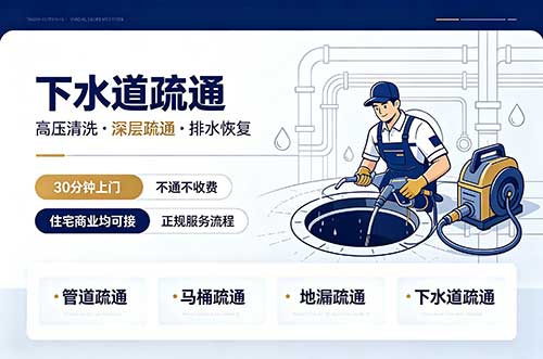 吉安下水道疏通