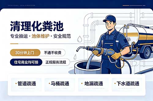 吉安清理化粪池